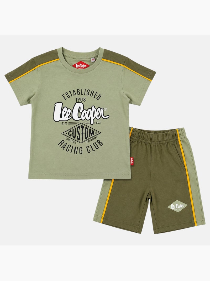 Lee Cooper - Conjunto para menino Verde - Kiabi