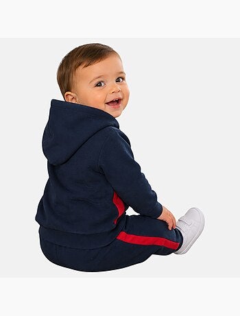 Lee Cooper - Conjunto sweat com capuz e calças jogging bebé