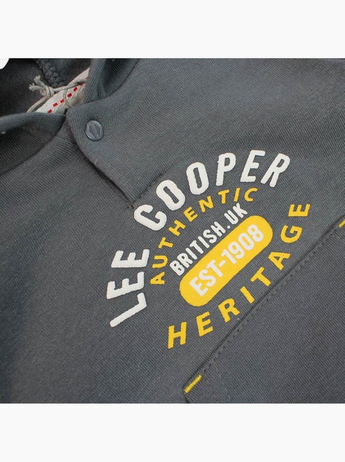 Lee Cooper - Conjunto sweat com capuz e calças jogging bebé - Kiabi Lee Cooper - Conjunto sweat com capuz e calças jogging bebé - Kiabi