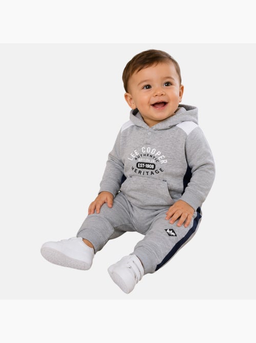 Lee Cooper - Conjunto sweat com capuz e calças jogging bebé - Kiabi