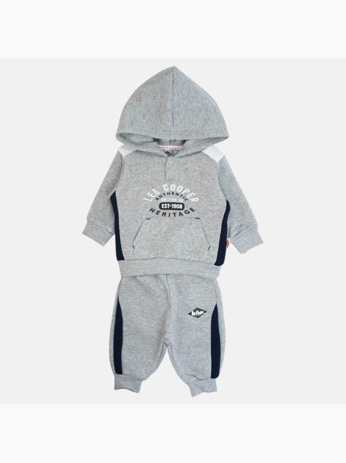 Lee Cooper - Conjunto sweat com capuz e calças jogging bebé - Kiabi