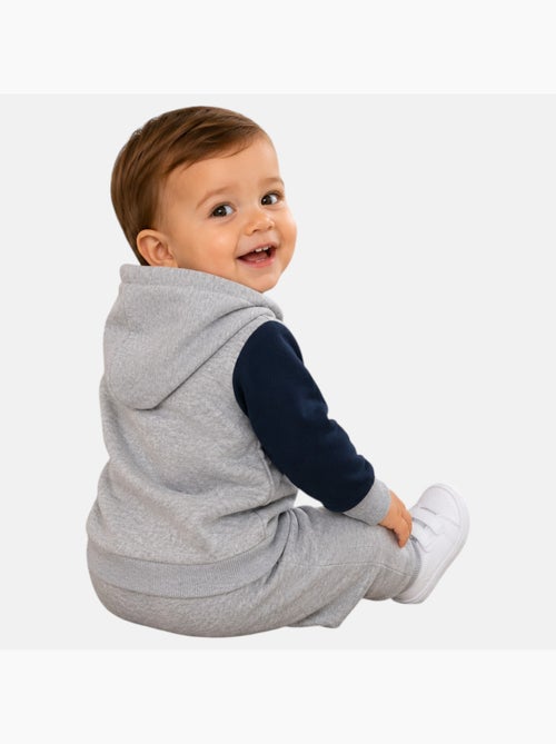 Lee Cooper - Conjunto sweat com capuz e calças jogging bebé - Kiabi Lee Cooper - Conjunto sweat com capuz e calças jogging bebé - Kiabi