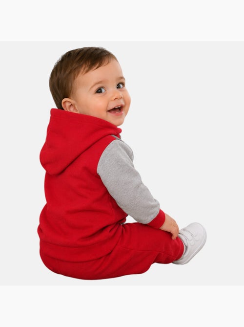 Lee Cooper - Conjunto sweat com capuz e calças jogging bebé - Kiabi Lee Cooper - Conjunto sweat com capuz e calças jogging bebé - Kiabi