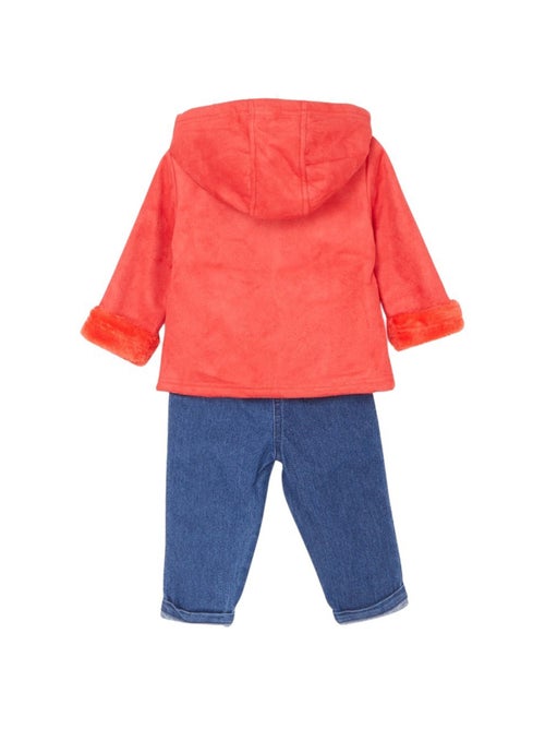 Lee Cooper - Conjunto t-shirt e calças com casaco com capuz bebé - Kiabi Lee Cooper - Conjunto t-shirt e calças com casaco com capuz bebé - Kiabi