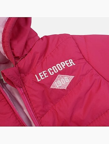 Lee Cooper - Conjunto t-shirt e calças com casaco com capuz bebé
