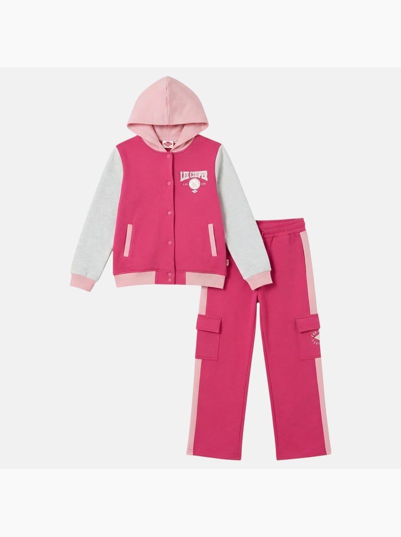 Lee Cooper - Fato de treino  menina Rosa-fúcsia - Kiabi