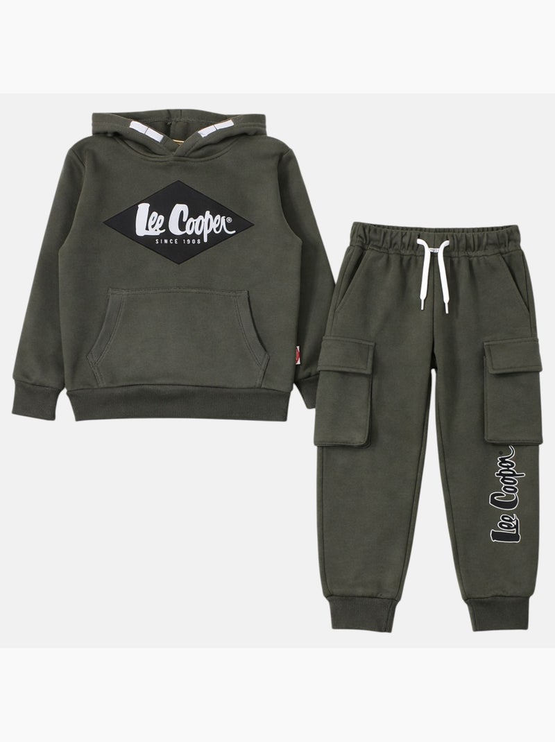 Lee Cooper - Fato de treino  menino Cáqui - Kiabi
