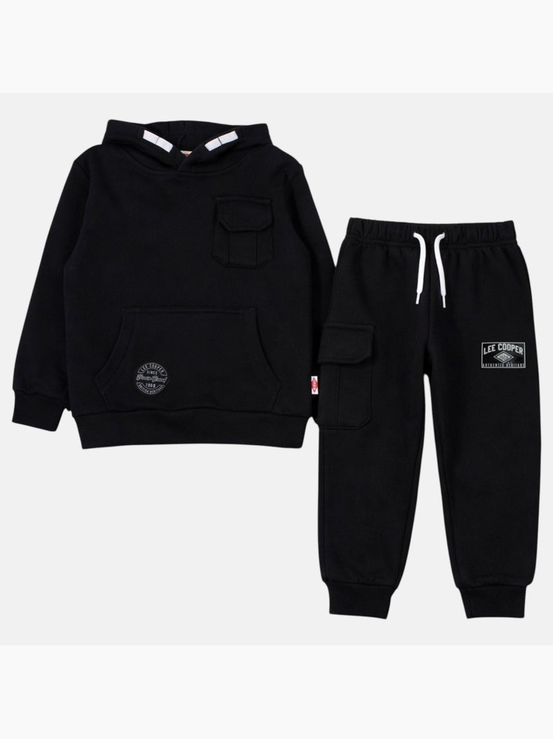 Lee Cooper - Fato de treino  menino Preto - Kiabi