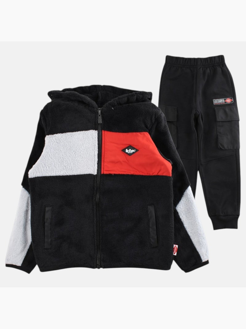 Lee Cooper - Fato de treino  menino Preto - Kiabi