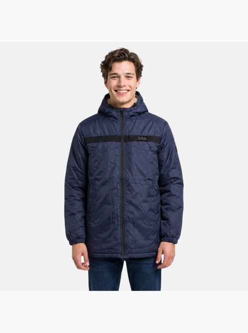 Lee cooper - parka com fecho de correr e capuz com acabamento em pele sintética - Kiabi Lee cooper - parka com fecho de correr e capuz com acabamento em pele sintética - Kiabi