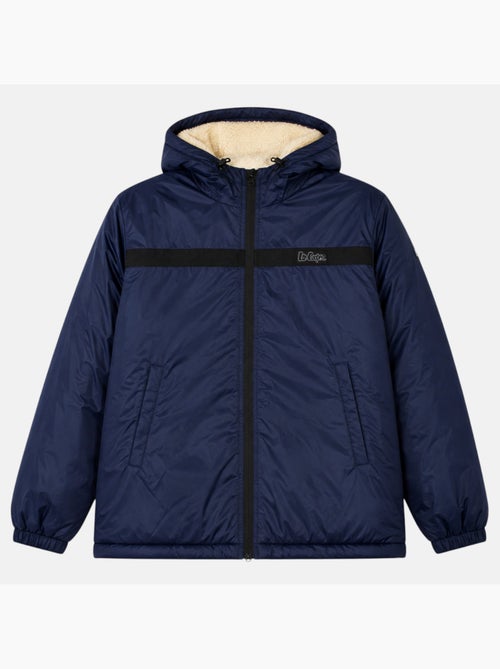 Lee cooper - parka com fecho de correr e capuz com acabamento em pele sintética - Kiabi Lee cooper - parka com fecho de correr e capuz com acabamento em pele sintética - Kiabi