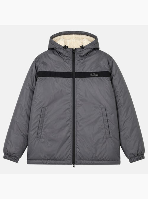Lee cooper - parka com fecho de correr e capuz com acabamento em pele sintética - Kiabi Lee cooper - parka com fecho de correr e capuz com acabamento em pele sintética - Kiabi