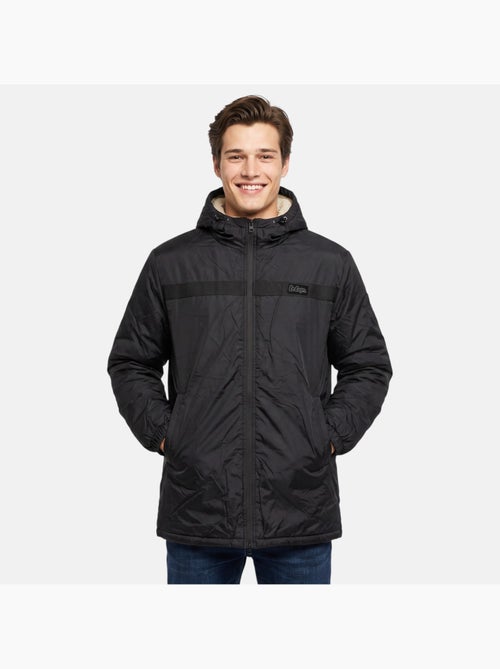 Lee cooper - parka com fecho de correr e capuz com acabamento em pele sintética - Kiabi Lee cooper - parka com fecho de correr e capuz com acabamento em pele sintética - Kiabi