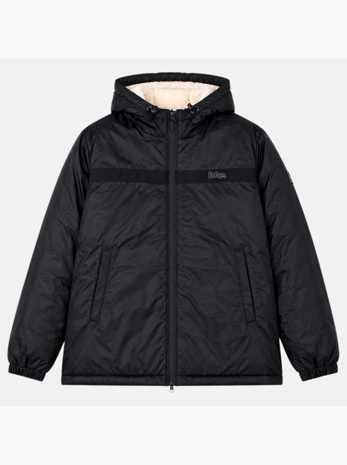 Lee cooper - parka com fecho de correr e capuz com acabamento em pele sintética - Kiabi Lee cooper - parka com fecho de correr e capuz com acabamento em pele sintética - Kiabi