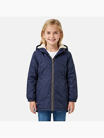 Lee cooper - parka infantil para menina