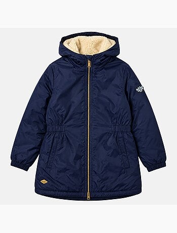 Lee cooper - parka infantil para menina