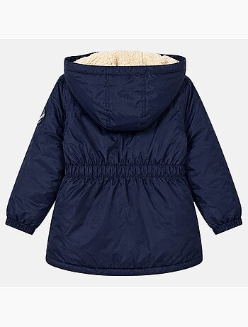 Lee cooper - parka infantil para menina