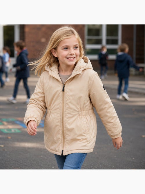 Lee cooper - parka infantil para menina - Kiabi