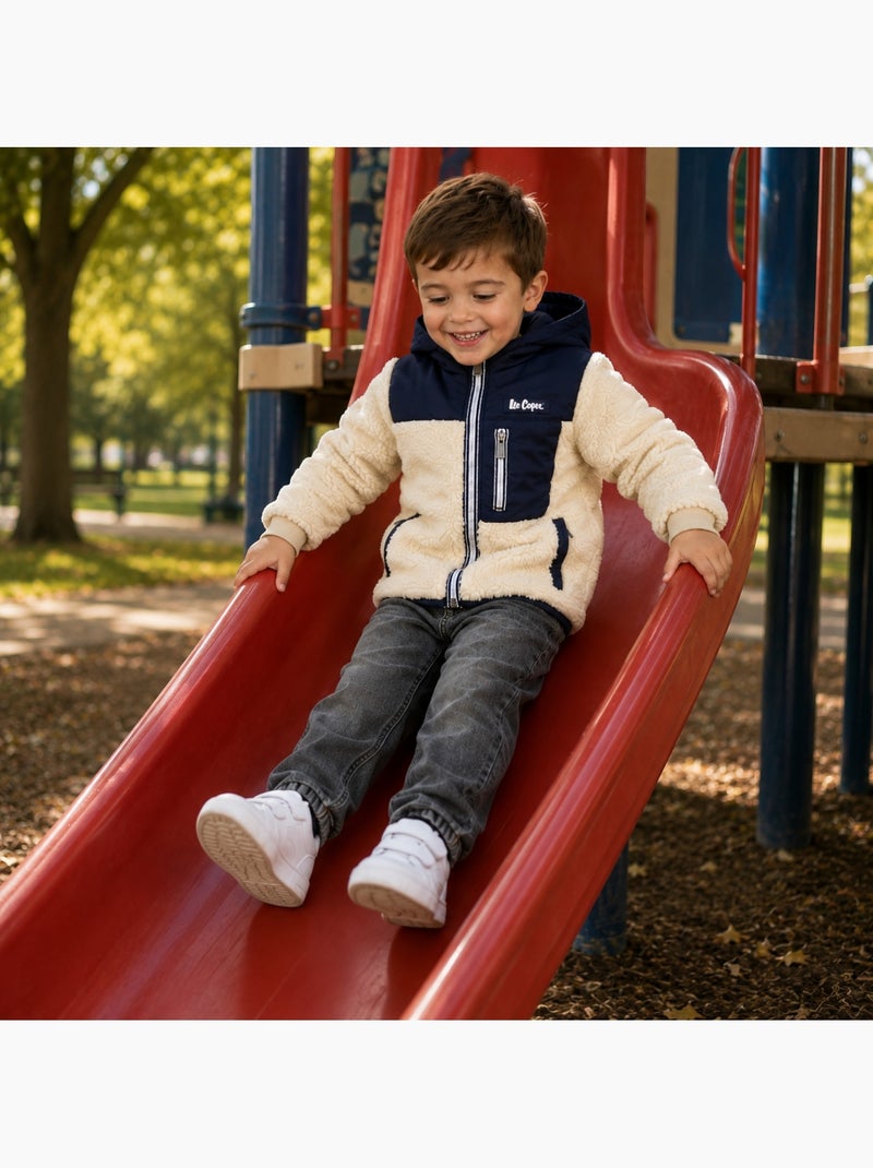 Lee cooper - parka infantil para menino Azul-marinho - Kiabi