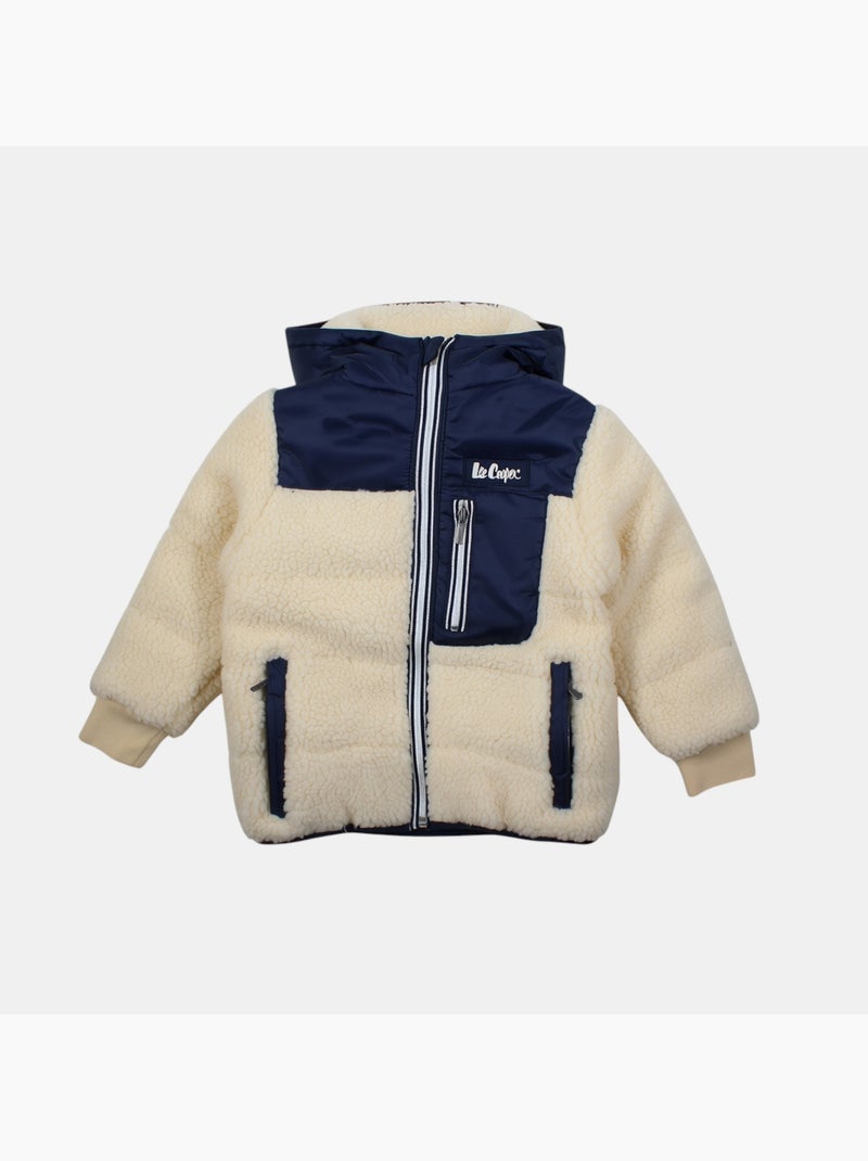 Lee cooper - parka infantil para menino Azul-marinho - Kiabi