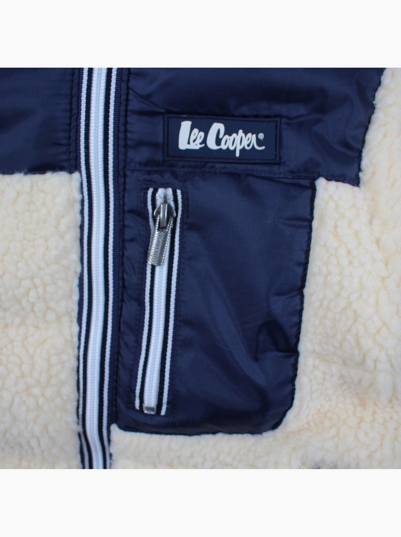 Lee cooper - parka infantil para menino Azul-marinho - Kiabi