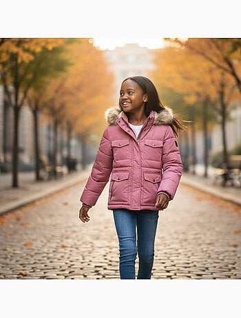 Lee Cooper - Parka menina estampada