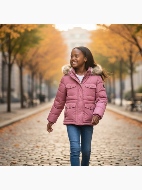 Lee Cooper - Parka menina estampada - Kiabi