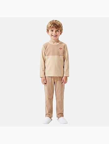 Lee cooper - pijama com inserções contrastantes, mangas compridas