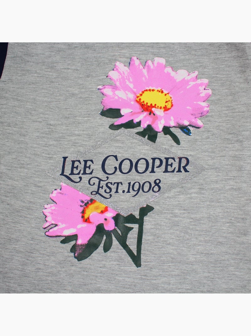 Lee cooper - pijama de menina  floral Azul-marinho - Kiabi
