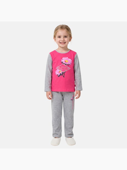 Lee cooper - pijama de menina  floral - Kiabi