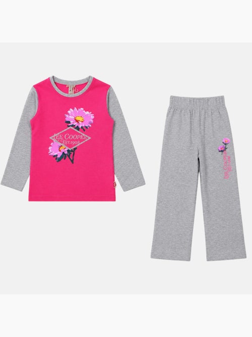 Lee cooper - pijama de menina  floral - Kiabi
