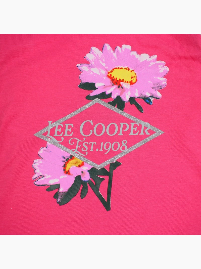 Lee cooper - pijama de menina  floral Cinza - Kiabi