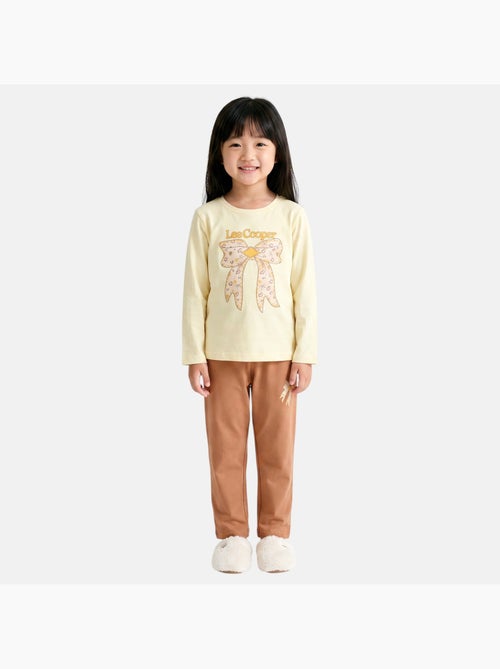 Lee cooper - pijama de menina laço - Kiabi Lee cooper - pijama de menina laço - Kiabi
