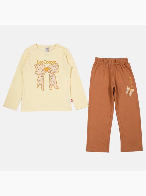 Lee cooper - pijama de menina laço - Kiabi Lee cooper - pijama de menina laço - Kiabi