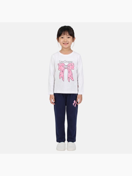 Lee cooper - pijama de menina laço - Kiabi Lee cooper - pijama de menina laço - Kiabi