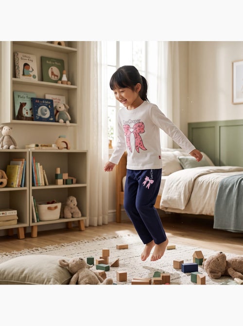 Lee cooper - pijama de menina laço - Kiabi Lee cooper - pijama de menina laço - Kiabi
