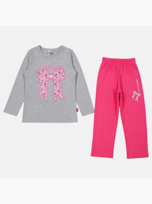 Lee cooper - pijama de menina laço - Kiabi Lee cooper - pijama de menina laço - Kiabi