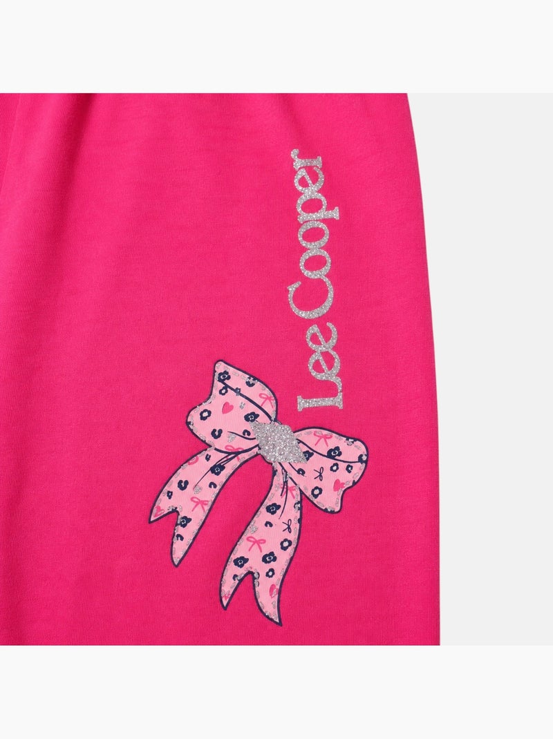 Lee cooper - pijama de menina  laço Cinza - Kiabi