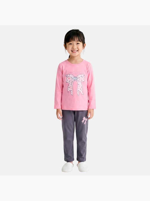 Lee cooper - pijama de menina laço - Kiabi Lee cooper - pijama de menina laço - Kiabi