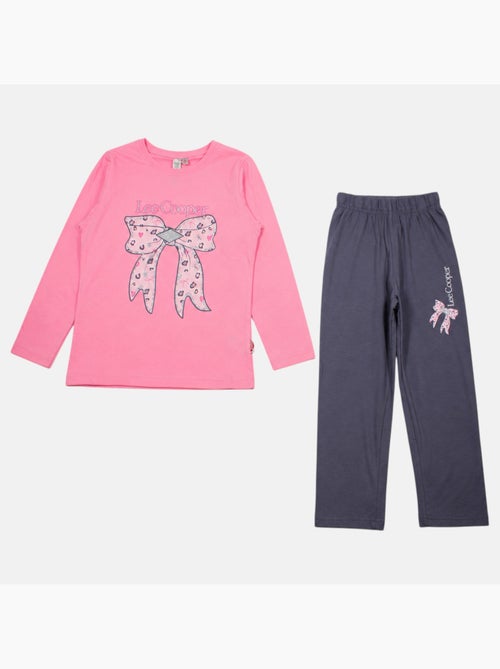 Lee cooper - pijama de menina laço - Kiabi Lee cooper - pijama de menina laço - Kiabi