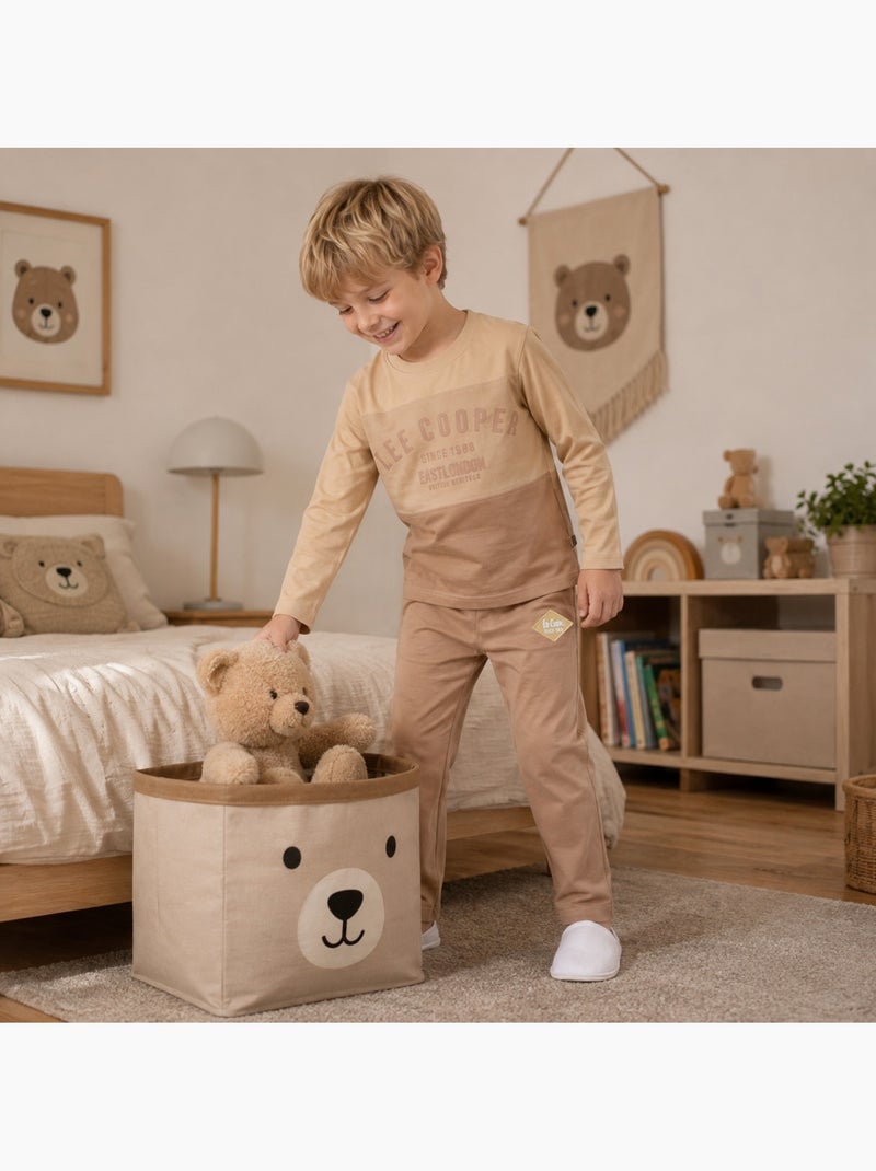 Lee cooper - pijama de menino  bicolor Bege - Kiabi