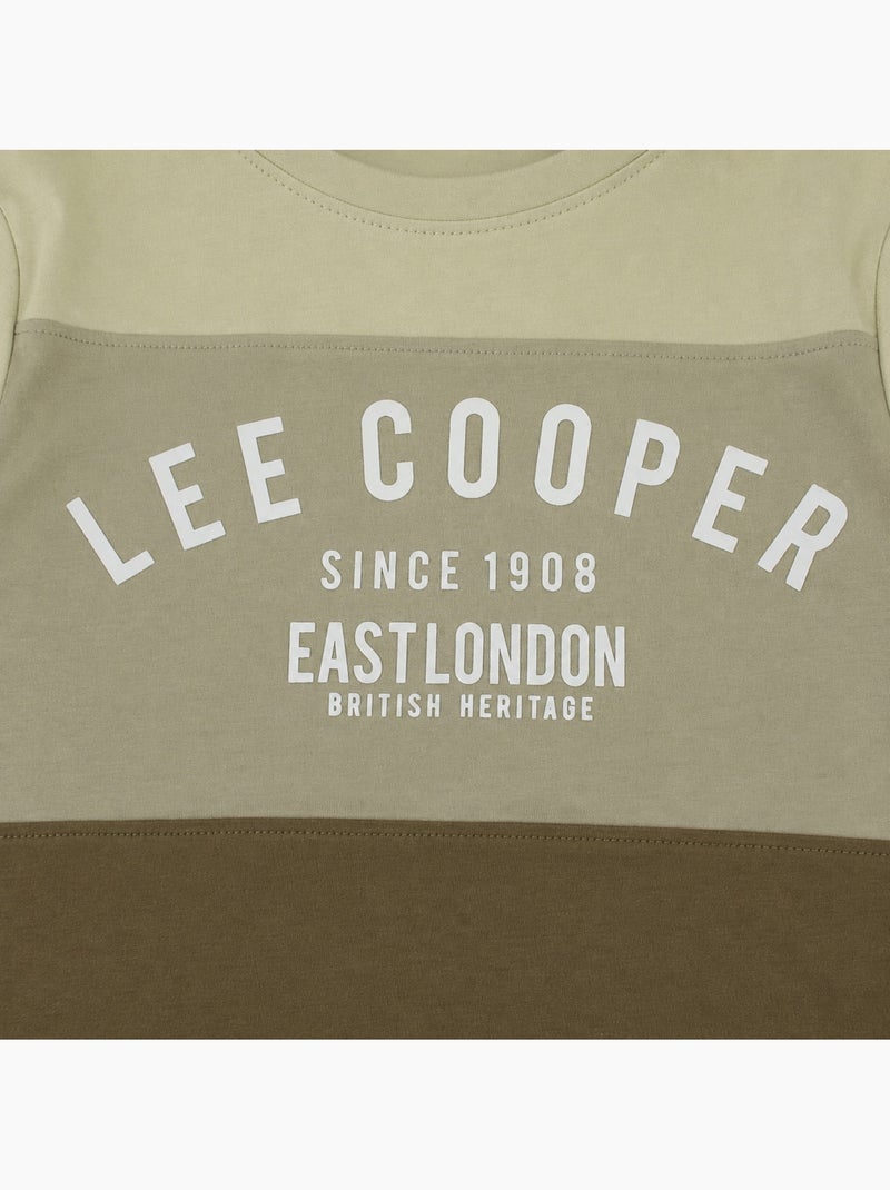 Lee cooper - pijama de menino  bicolor Cáqui - Kiabi