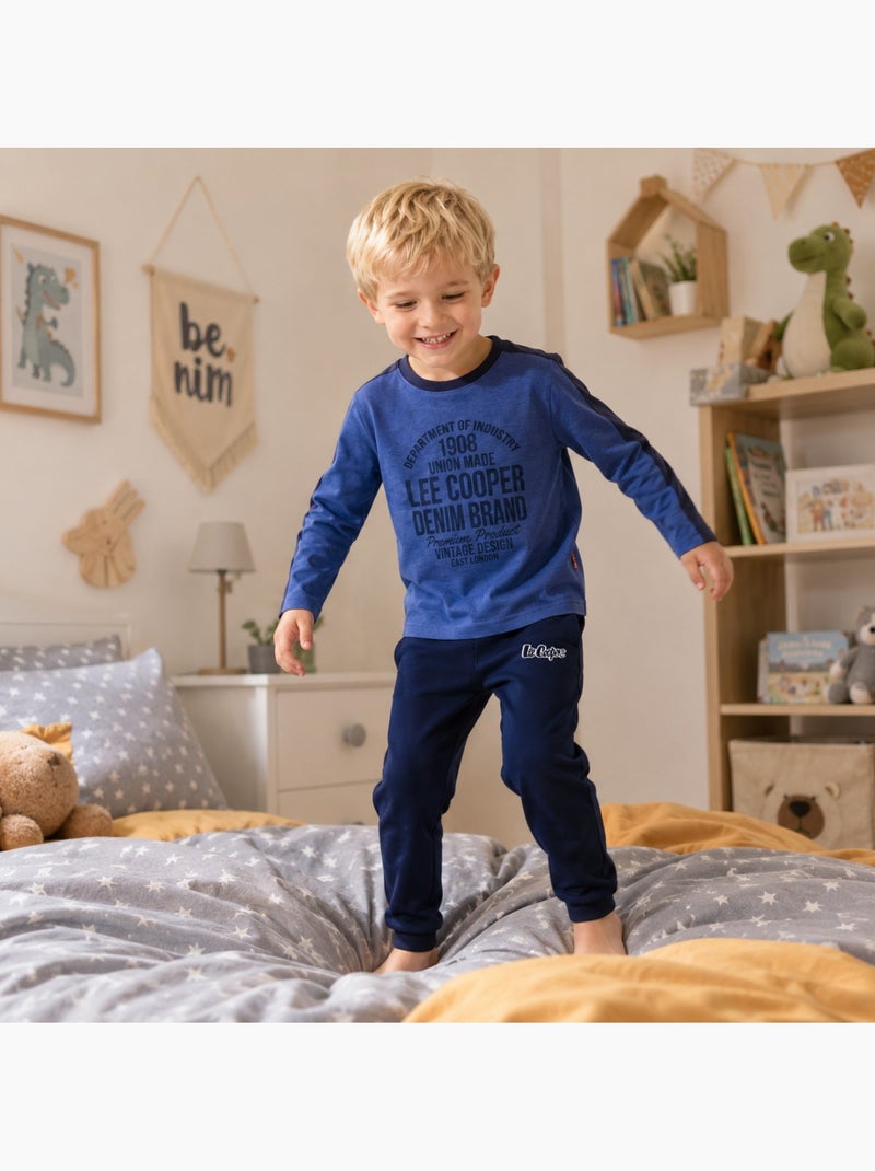 Lee cooper - pijama de menino  vintage Azul-marinho - Kiabi