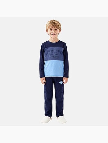 Lee cooper - pijama estampado com inserções, mangas compridas