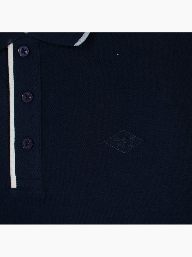 Lee Cooper - Polo homem  de manga comprida Azul-marinho - Kiabi