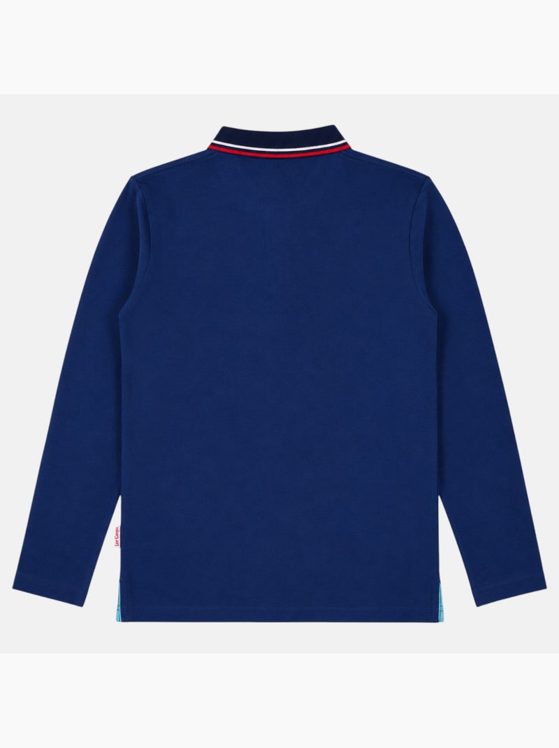 Lee Cooper - Polo homem  de manga comprida Azul-marinho - Kiabi