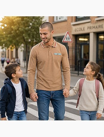Lee Cooper - Polo homem de manga comprida