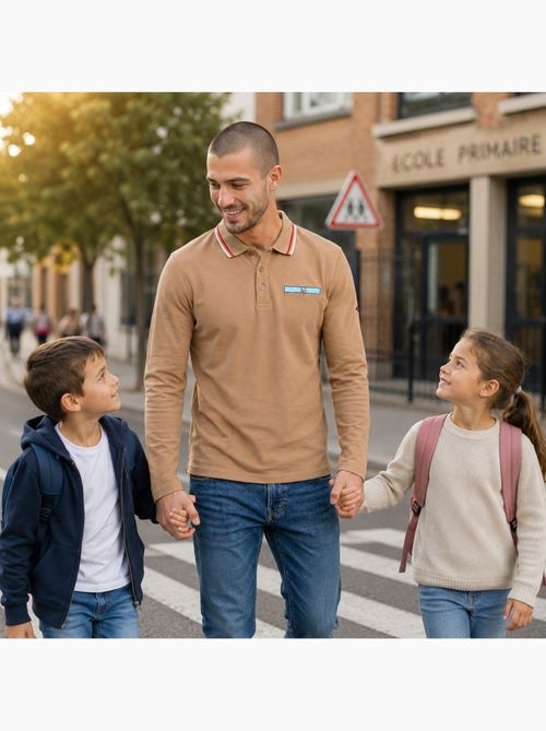 Lee Cooper - Polo homem de manga comprida - Kiabi Lee Cooper - Polo homem de manga comprida - Kiabi