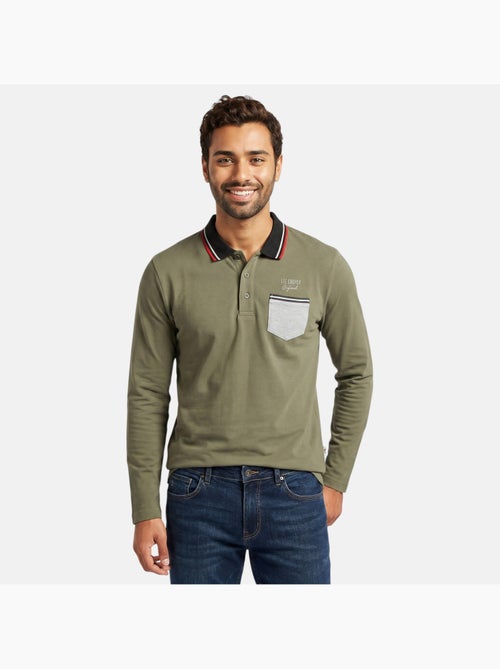 Lee Cooper - Polo homem de manga comprida - Kiabi Lee Cooper - Polo homem de manga comprida - Kiabi