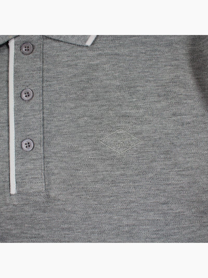 Lee Cooper - Polo homem  de manga comprida Cinza - Kiabi